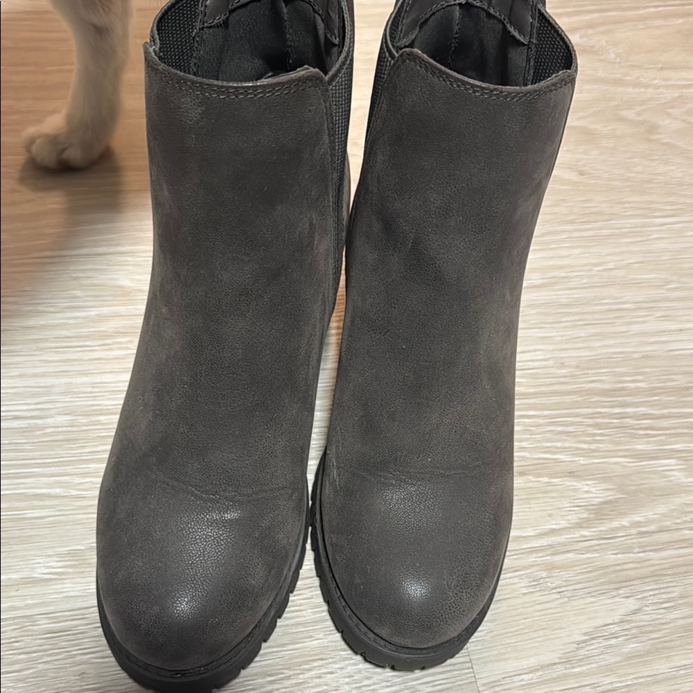 MIA Chocolate Brown Ankle Boots